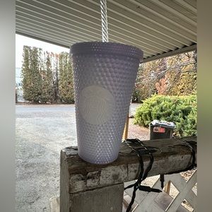 Starbucks 2021 Holiday Icy Lilac Bling Tumbler